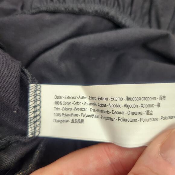 Traffic People Blouse Black Gold Pleating Size Small NWT 3/4 Sleeve Boxy Wide - Picture 7 of 7